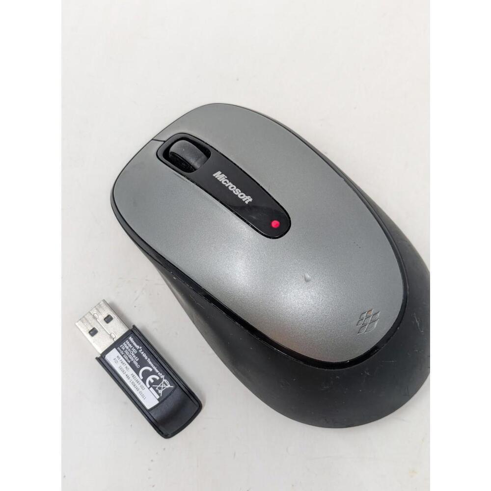 Microsoft Wireless Mouse 2000 Model 1416 Black with USB RECEIVER